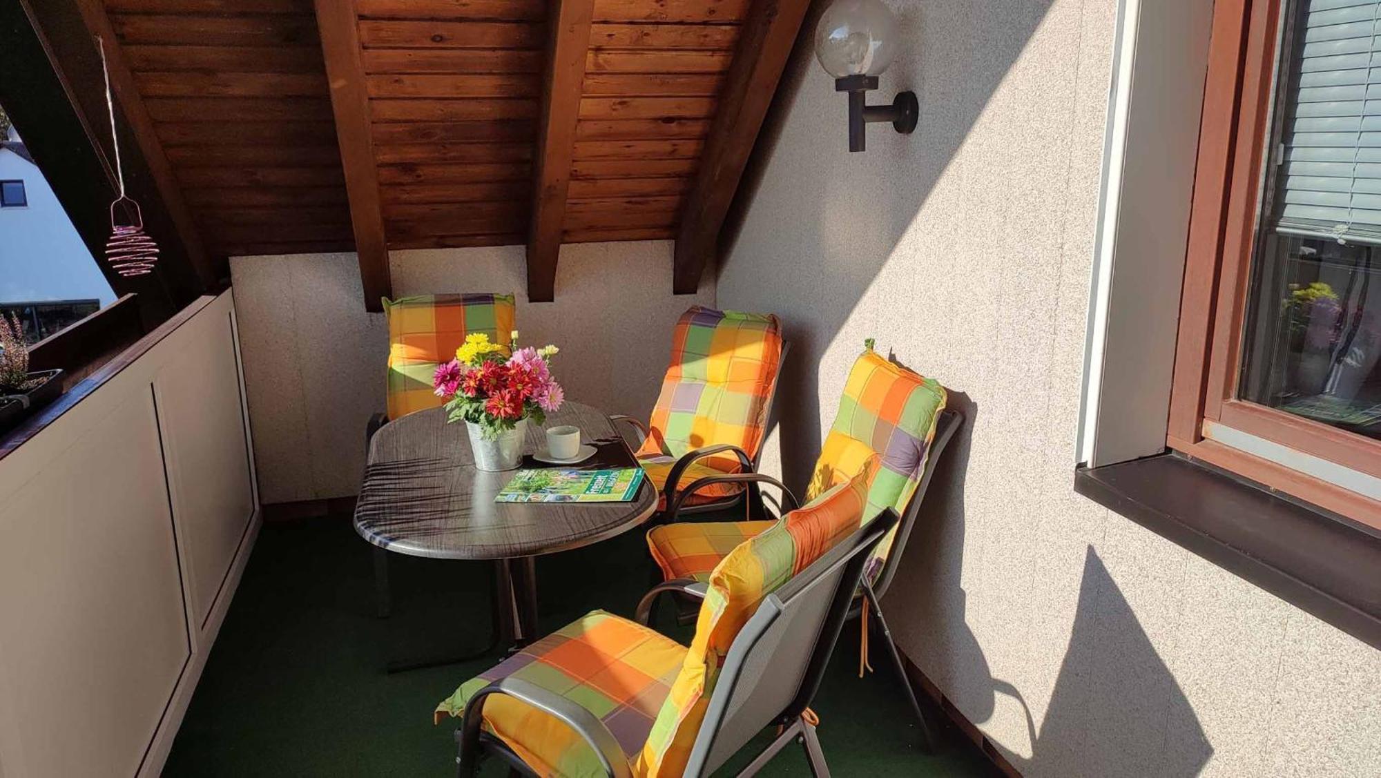 Ferienwohnung Hammerwaldblick Im Dachgeschoss ゼルプ エクステリア 写真